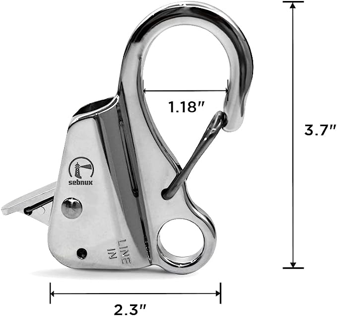 Stainless Steel Link'D Up Slide Anchor Line Hook