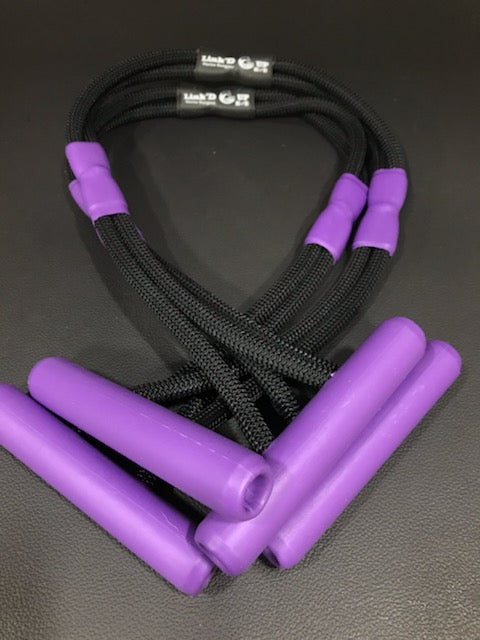 Purple  Set of Boat to Boat Bungees